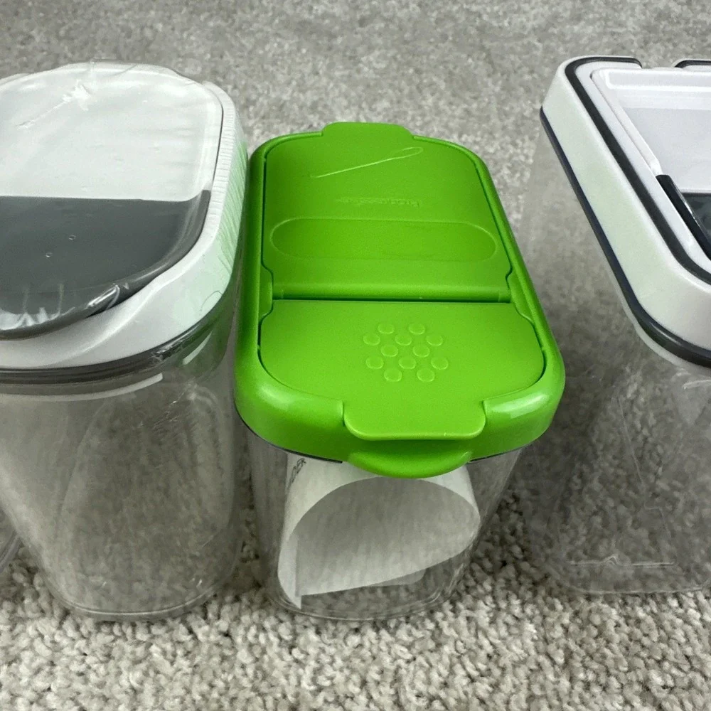 Lot‎ of 5 Misc Brand Small Kitchen Containers for Spices Misc